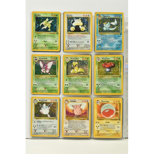 472 - POKEMON COMPLETE JUNGLE SET, all 64 cards are present, no first editions are included, condition ran... 