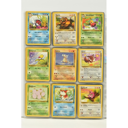 472 - POKEMON COMPLETE JUNGLE SET, all 64 cards are present, no first editions are included, condition ran... 