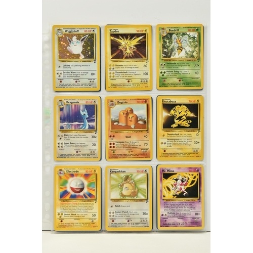 477 - POKEMON COMPLETE BASE SET 2, all 130 cards are present, condition ranges from lightly played to exce... 