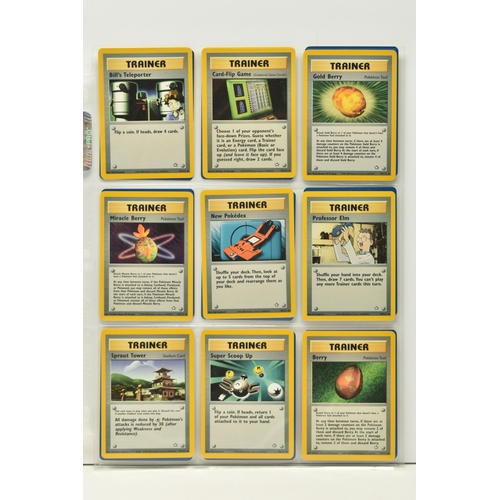 478 - POKEMON COMPLETE NEO GENESIS SET, all 111 cards are present, no first editions are included, conditi... 