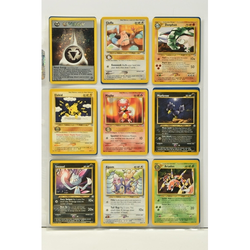 478 - POKEMON COMPLETE NEO GENESIS SET, all 111 cards are present, no first editions are included, conditi... 