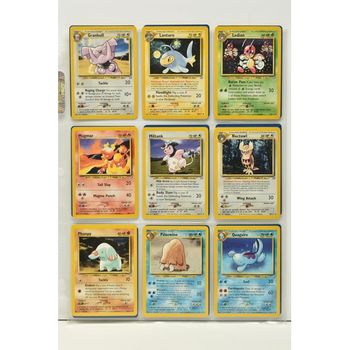 478 - POKEMON COMPLETE NEO GENESIS SET, all 111 cards are present, no first editions are included, conditi... 