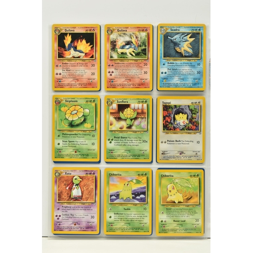 478 - POKEMON COMPLETE NEO GENESIS SET, all 111 cards are present, no first editions are included, conditi... 