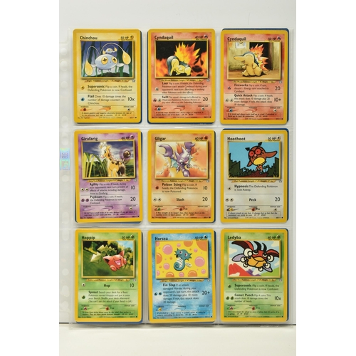 478 - POKEMON COMPLETE NEO GENESIS SET, all 111 cards are present, no first editions are included, conditi... 