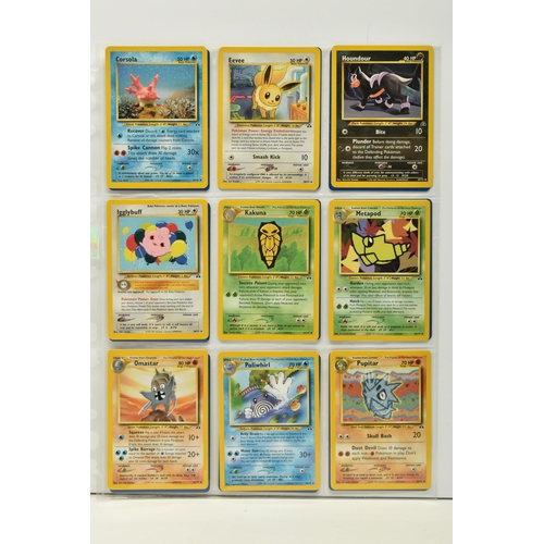 479 - POKEMON COMPLETE NEO DISCOVERY SET, all 75 cards are present, no first editions are included, condit... 