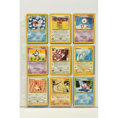 480 - POKEMON COMPLETE NEO REVELATION SET, all 66 cards are present, including the secret rare Shining Gya... 