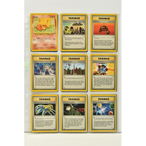 481 - POKEMON COMPLETE NEO DESTINY SET, all 113 cards are present, including all the secret rare shining c... 