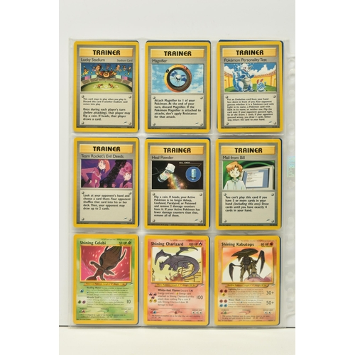 481 - POKEMON COMPLETE NEO DESTINY SET, all 113 cards are present, including all the secret rare shining c... 