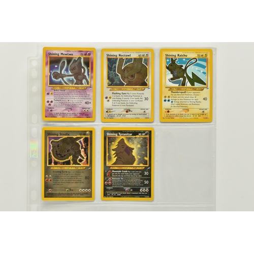 481 - POKEMON COMPLETE NEO DESTINY SET, all 113 cards are present, including all the secret rare shining c... 