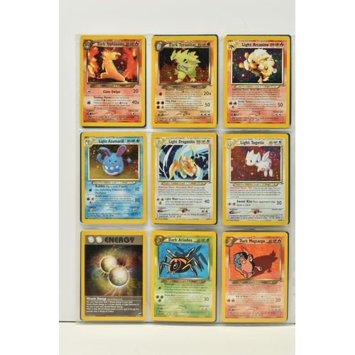 481 - POKEMON COMPLETE NEO DESTINY SET, all 113 cards are present, including all the secret rare shining c... 