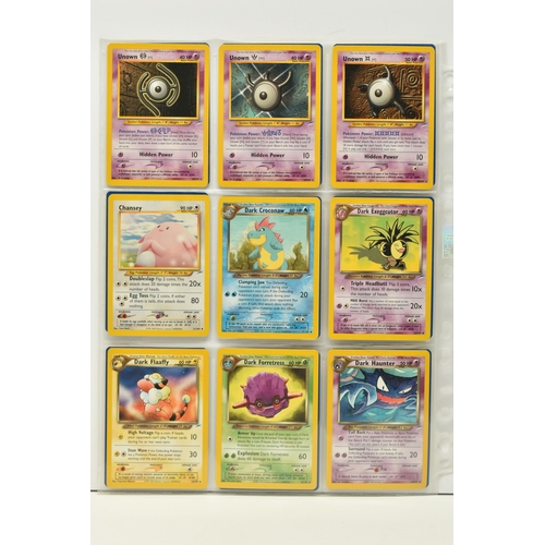 481 - POKEMON COMPLETE NEO DESTINY SET, all 113 cards are present, including all the secret rare shining c... 