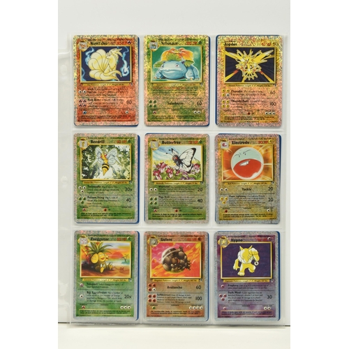 482 - POKEMON COMPLETE LEGENDARY COLLECTION MASTER SET, all cards are present, including their reverse hol... 