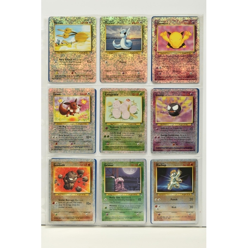 482 - POKEMON COMPLETE LEGENDARY COLLECTION MASTER SET, all cards are present, including their reverse hol... 