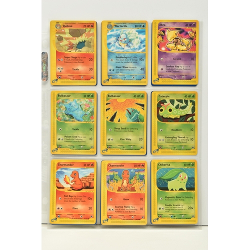 483 - POKEMON COMPLETE EXPEDITION MASTER SET, all cards are present, including their reverse holo variants... 