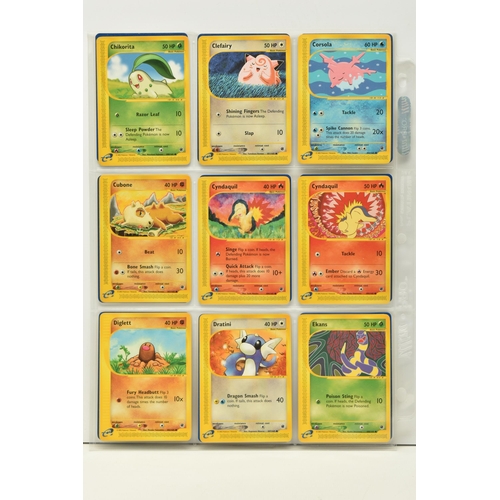 483 - POKEMON COMPLETE EXPEDITION MASTER SET, all cards are present, including their reverse holo variants... 