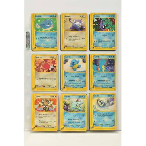 483 - POKEMON COMPLETE EXPEDITION MASTER SET, all cards are present, including their reverse holo variants... 