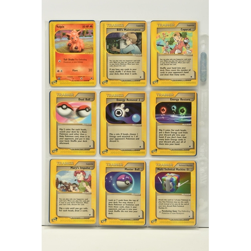 483 - POKEMON COMPLETE EXPEDITION MASTER SET, all cards are present, including their reverse holo variants... 