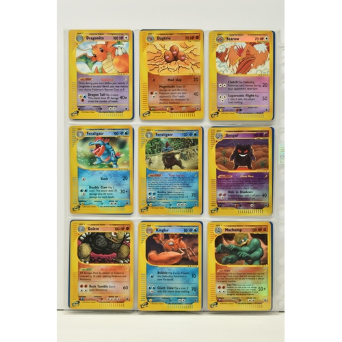 483 - POKEMON COMPLETE EXPEDITION MASTER SET, all cards are present, including their reverse holo variants... 