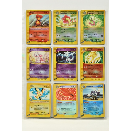 483 - POKEMON COMPLETE EXPEDITION MASTER SET, all cards are present, including their reverse holo variants... 