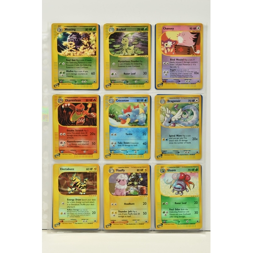 483 - POKEMON COMPLETE EXPEDITION MASTER SET, all cards are present, including their reverse holo variants... 