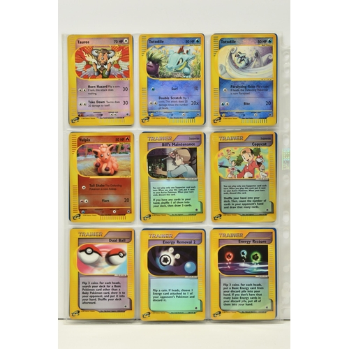 483 - POKEMON COMPLETE EXPEDITION MASTER SET, all cards are present, including their reverse holo variants... 