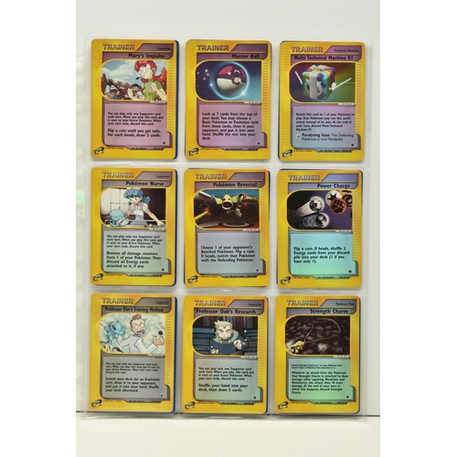 483 - POKEMON COMPLETE EXPEDITION MASTER SET, all cards are present, including their reverse holo variants... 