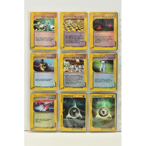 483 - POKEMON COMPLETE EXPEDITION MASTER SET, all cards are present, including their reverse holo variants... 