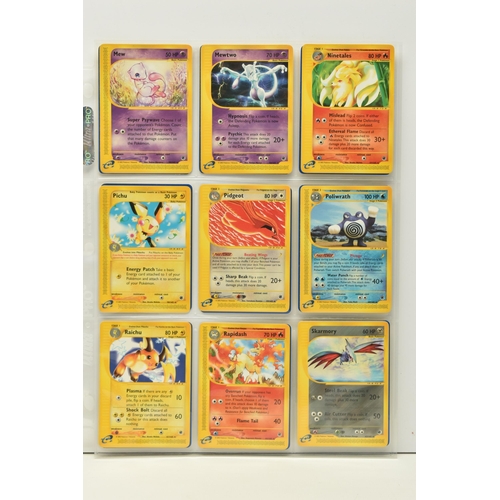 483 - POKEMON COMPLETE EXPEDITION MASTER SET, all cards are present, including their reverse holo variants... 