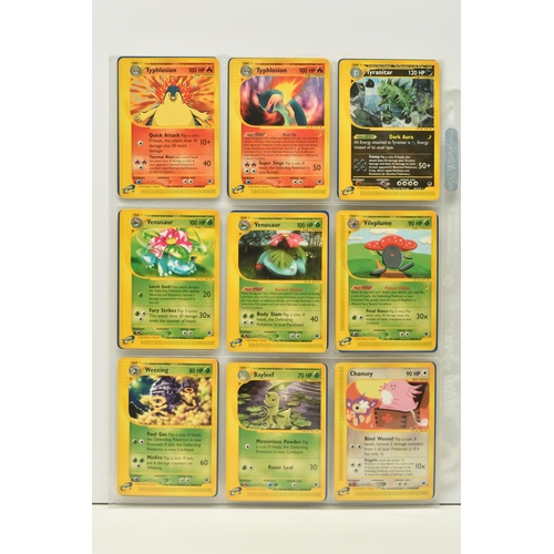 483 - POKEMON COMPLETE EXPEDITION MASTER SET, all cards are present, including their reverse holo variants... 