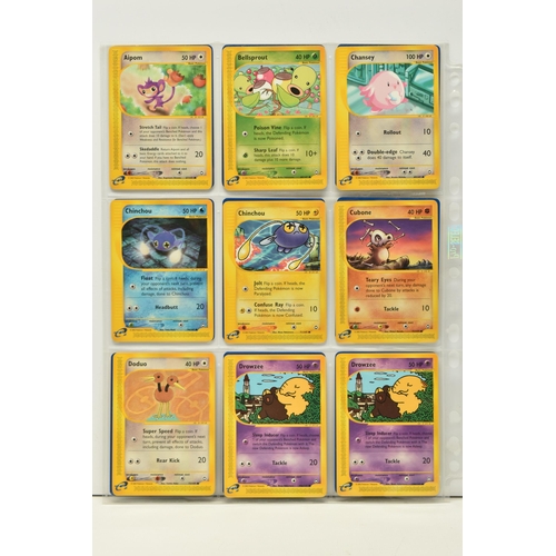 484 - POKEMON COMPLETE AQUAPOLIS MASTER SET, all cards are present, including the secret rare Kingdra, Lug... 