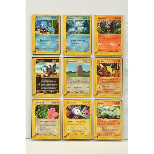 484 - POKEMON COMPLETE AQUAPOLIS MASTER SET, all cards are present, including the secret rare Kingdra, Lug... 