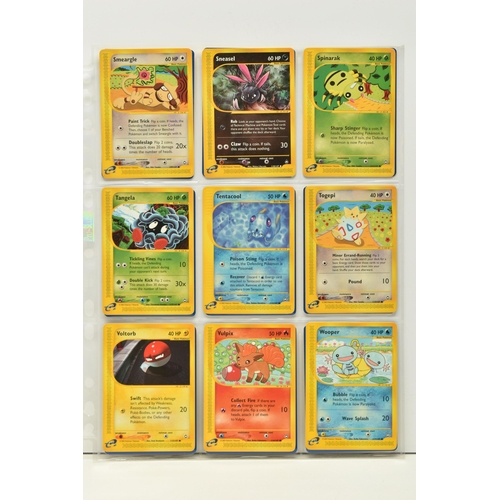 484 - POKEMON COMPLETE AQUAPOLIS MASTER SET, all cards are present, including the secret rare Kingdra, Lug... 