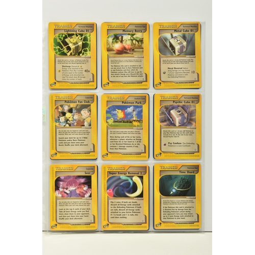 484 - POKEMON COMPLETE AQUAPOLIS MASTER SET, all cards are present, including the secret rare Kingdra, Lug... 