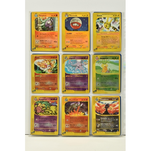 484 - POKEMON COMPLETE AQUAPOLIS MASTER SET, all cards are present, including the secret rare Kingdra, Lug... 