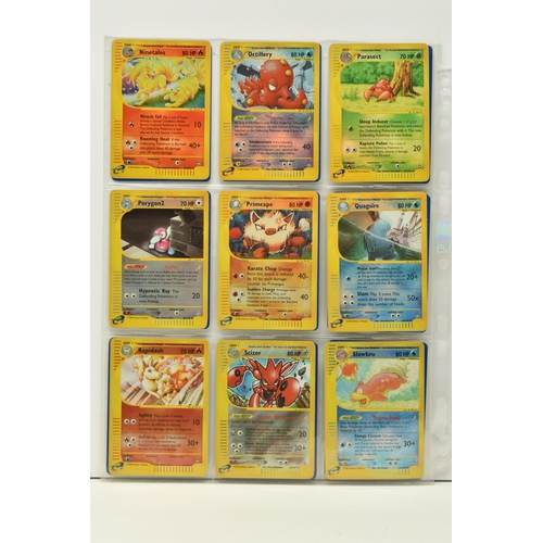 484 - POKEMON COMPLETE AQUAPOLIS MASTER SET, all cards are present, including the secret rare Kingdra, Lug... 