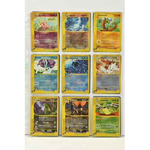 484 - POKEMON COMPLETE AQUAPOLIS MASTER SET, all cards are present, including the secret rare Kingdra, Lug... 