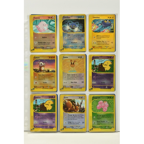 484 - POKEMON COMPLETE AQUAPOLIS MASTER SET, all cards are present, including the secret rare Kingdra, Lug... 