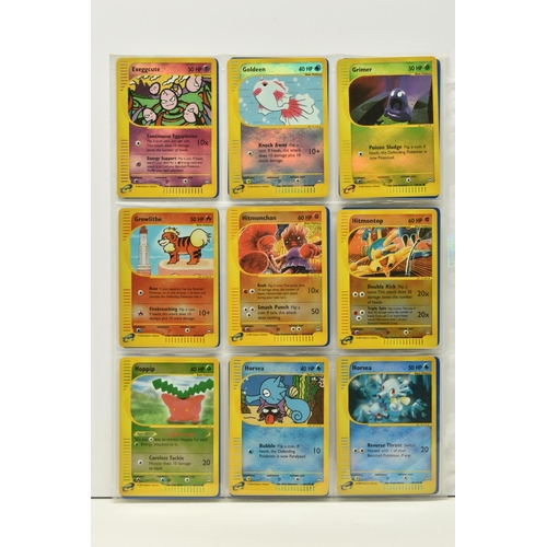 484 - POKEMON COMPLETE AQUAPOLIS MASTER SET, all cards are present, including the secret rare Kingdra, Lug... 