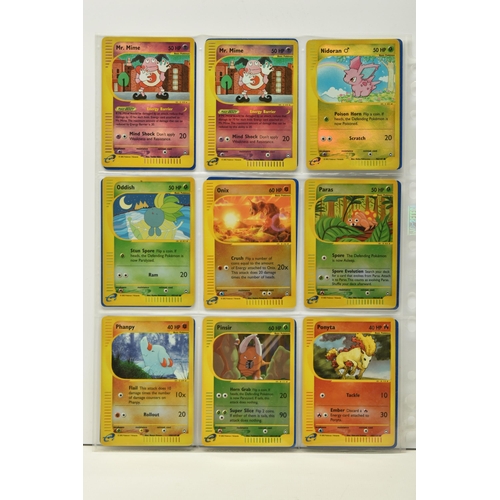 484 - POKEMON COMPLETE AQUAPOLIS MASTER SET, all cards are present, including the secret rare Kingdra, Lug... 