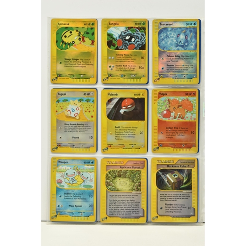 484 - POKEMON COMPLETE AQUAPOLIS MASTER SET, all cards are present, including the secret rare Kingdra, Lug... 