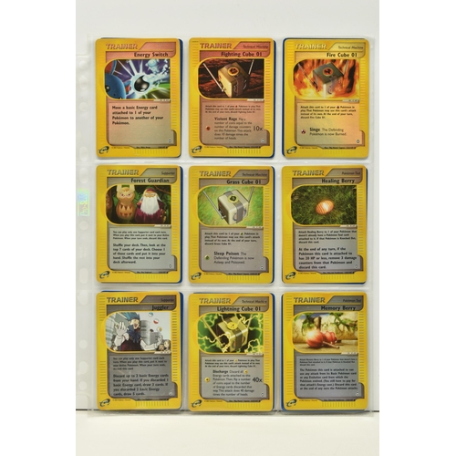 484 - POKEMON COMPLETE AQUAPOLIS MASTER SET, all cards are present, including the secret rare Kingdra, Lug... 