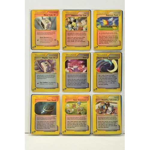 484 - POKEMON COMPLETE AQUAPOLIS MASTER SET, all cards are present, including the secret rare Kingdra, Lug... 