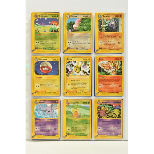 484 - POKEMON COMPLETE AQUAPOLIS MASTER SET, all cards are present, including the secret rare Kingdra, Lug... 