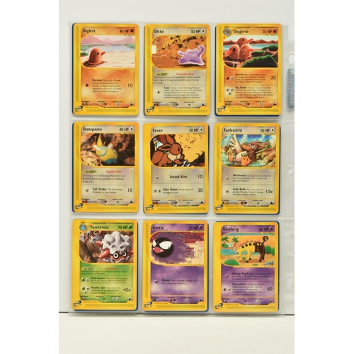 485 - POKEMON COMPLETE SKYRIDGE MASTER SET, all cards are present, including all the secret rare cards and... 