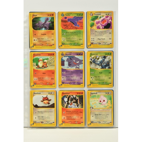 485 - POKEMON COMPLETE SKYRIDGE MASTER SET, all cards are present, including all the secret rare cards and... 