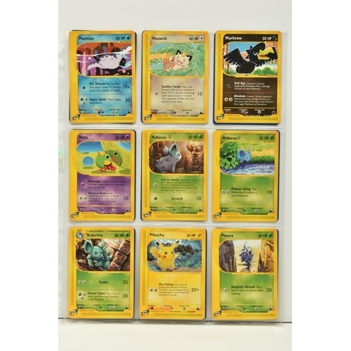 485 - POKEMON COMPLETE SKYRIDGE MASTER SET, all cards are present, including all the secret rare cards and... 