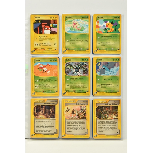 485 - POKEMON COMPLETE SKYRIDGE MASTER SET, all cards are present, including all the secret rare cards and... 