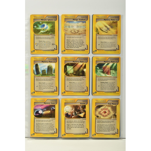 485 - POKEMON COMPLETE SKYRIDGE MASTER SET, all cards are present, including all the secret rare cards and... 