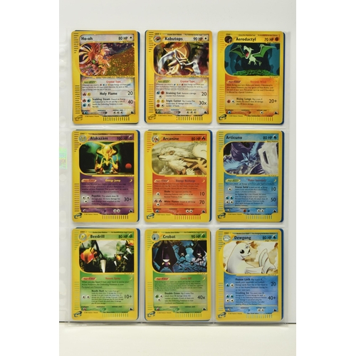 485 - POKEMON COMPLETE SKYRIDGE MASTER SET, all cards are present, including all the secret rare cards and... 