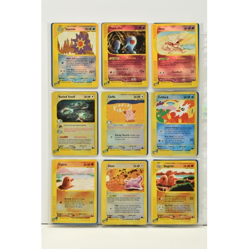 485 - POKEMON COMPLETE SKYRIDGE MASTER SET, all cards are present, including all the secret rare cards and... 